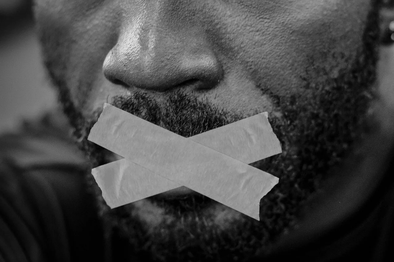 racism, protest, tape, shut, silence, voice, repression, symbol, freedom of speech, racism, racism, racism, racism, racism